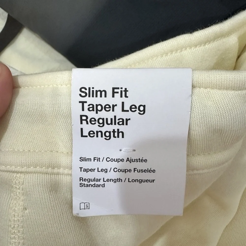 Nike Tech Fleece Joggers Pants Coconut Milk Black FB8002-113 Men's Size XXL NEW - Picture 3 of 4